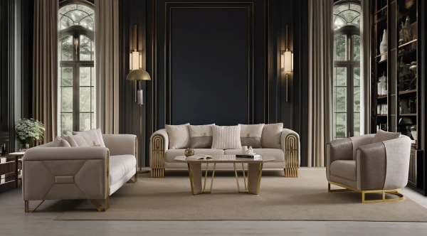 Sultan Metal Ayaklı Koltuk Takımı