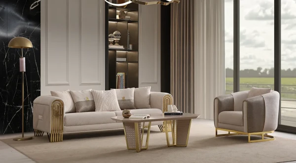 Sultan Metal Ayaklı Koltuk Takımı